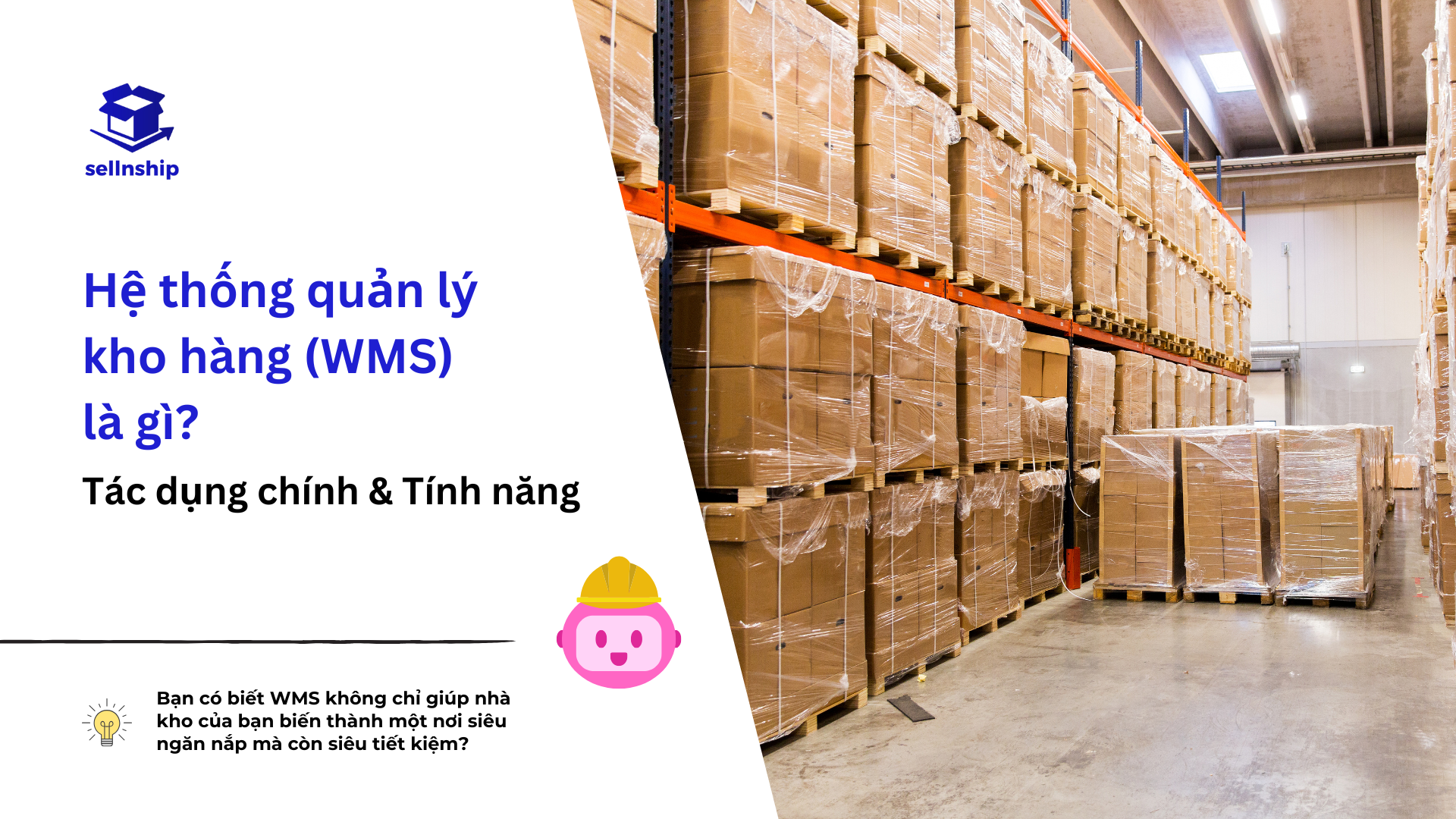 Hệ thống quản lý kho WMS là gì? Công dụng và lợi ích của WMS đối với SMEs